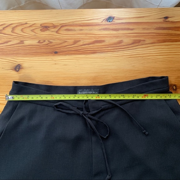 Banana Republic Brown High-Rise Pants with Split Hem - Picture 7 of 8